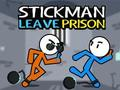 Xogo Stickman deixa o cárcere  en liña