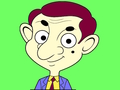 Xogo Libro para colorear Mr Bean  en liña