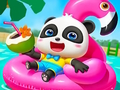 Xogo Vacacións de verán Baby Panda  en liña