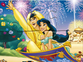 Xogo Puzzle Jigsaw: lámpada de Aladdin en liña