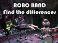 Xogo Robot Band - Busca as diferenzas  en liña