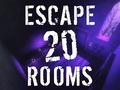 Xogo Escape 20 cuartos  en liña