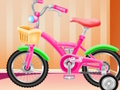 Xogo Salón de lavado e reparación de bicicletas para nenas  en liña