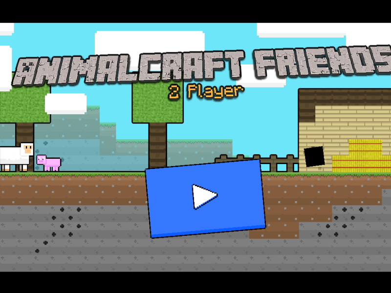 Xogo Xogador de AnimalCraft Friends 2  en liña
