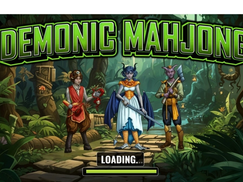 Xogo Mahjong demoníaco  en liña