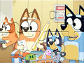Xogo Crebacabezas: Bluey Shopping Day  en liña