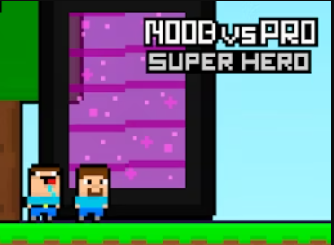 Xogo Noob vs Pro Super Hero en liña