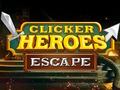 Xogo Os heroes do clicker escapan en liña