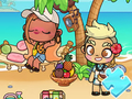Xogo Crebacabezas: Avatar World Sunbathing  en liña
