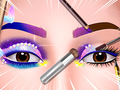 Xogo Artista de maquillaxe perfecta de arte ocular en liña