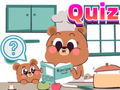 Xogo Quiz para nenos: receita de amor animal  en liña