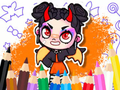 Xogo Libro para colorear: Avatar World Cute Devil  en liña