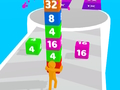 Xogo 2048 CUBE RUN en liña