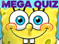 Xogo Quiz infantil: Mega Quiz de Bob Esponja  en liña