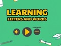 Xogo Aprender Letras E Palabras  en liña