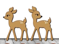 Xogo Atopar a bonito cervo Bambi  en liña