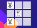 Xogo Tic-tac-toe rato vs gato en liña