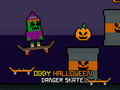 Xogo Obby Halloween Danger Skate en liña