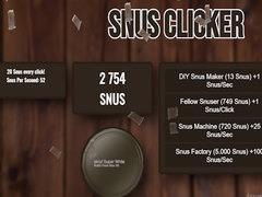 Xogo Snus clicker en liña