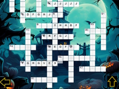 Xogo Crucigramas de Halloween  en liña