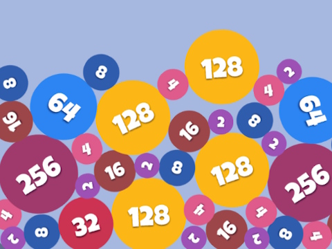 Xogo 2048 Bolas de partido  en liña