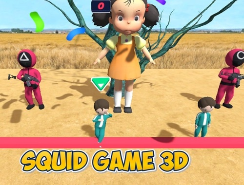Xogo Xogo Squid 3D  en liña