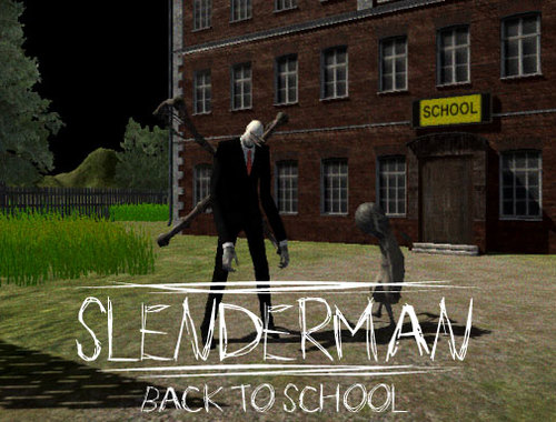 Xogo Slenderman de volta á escola  en liña