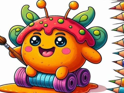 Xogo Libro para colorear Sprunki  en liña
