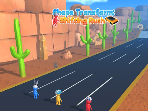 Xogo Transformación de forma: Shifting Rush  en liña