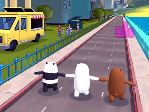 Xogo Os osos espidos Bear Parkour en liña