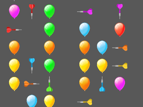 Xogo Explotación de globos 2  en liña