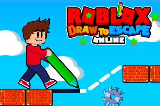 Xogo Roblox Draw para escapar en liña en liña