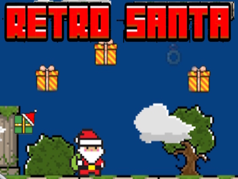 Xogo Papá Noel retro  en liña