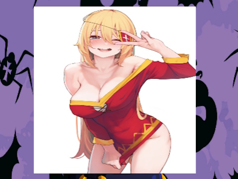 Xogo Nenas de anime Bruxería  en liña