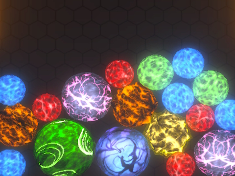 Xogo Bolas 3D: fusión  en liña
