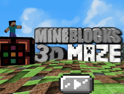 Xogo Labirinto 3D MineBlocks  en liña