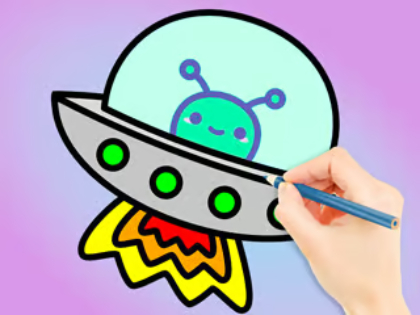Xogo Libro para colorear: Galaxy Wander  en liña