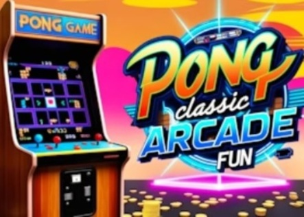 Xogo Pong Game Classic Arcade Diversión!  en liña