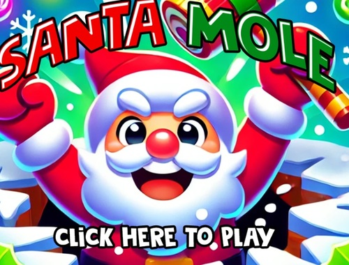 Xogo Papá Noel Golpea Un Mole  en liña