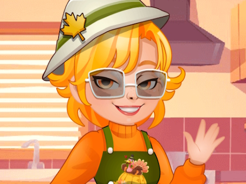 Xogo Cupcake de Acción de Grazas da cociña de Roxie  en liña
