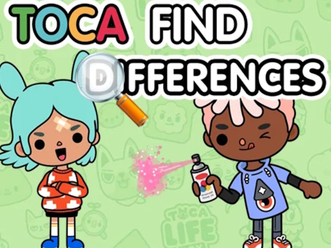 Xogo Toca atopar as diferenzas  en liña