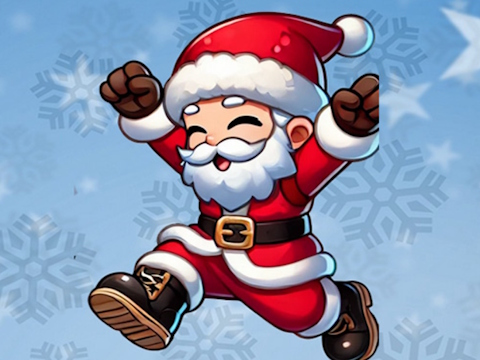 Xogo Flappy Papá Noel en liña
