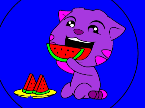 Xogo Libros para colorear de Talking Tom  en liña
