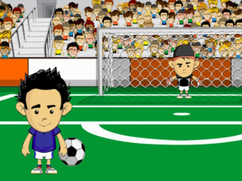 Xogo Euro Freekick Frenzy en liña