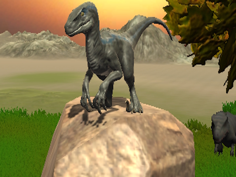 Xogo Dino Simulator City Attack en liña