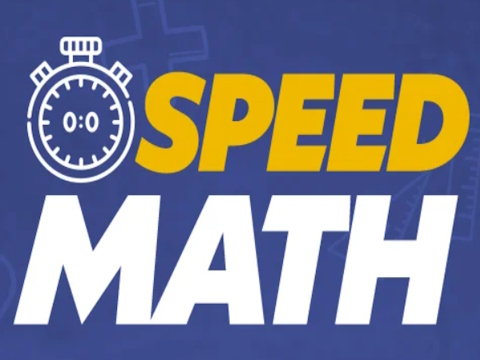 Xogo Matemáticas de velocidade  en liña