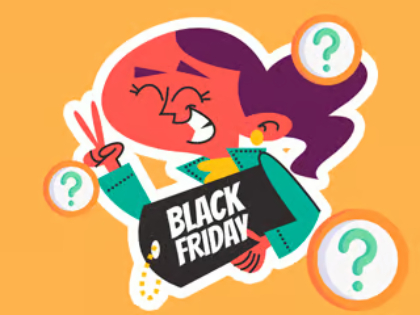 Xogo Quiz para nenos: Black Friday Trivia  en liña
