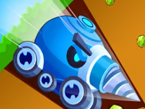 Xogo Gem Digger profundo en liña