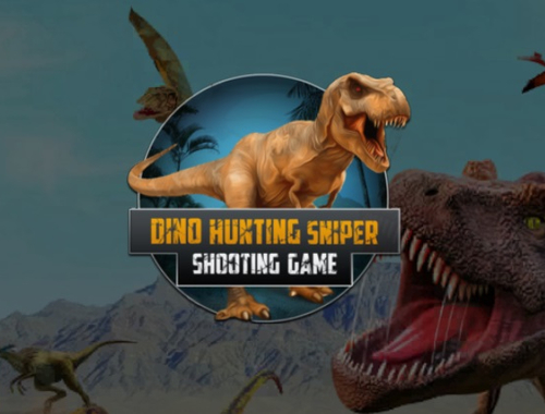 Xogo Dino Hunting Sniper xogo de tiro  en liña