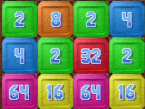 Xogo 2048: Bloque de madeira  en liña